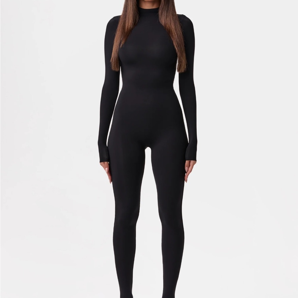 Black Long Sleeve Bodysuit